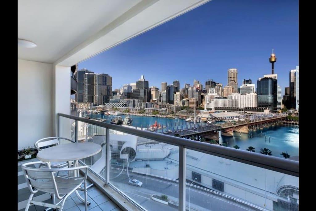 Darling Harbour 2 Bedroom Apartment Sydney Bagian luar foto