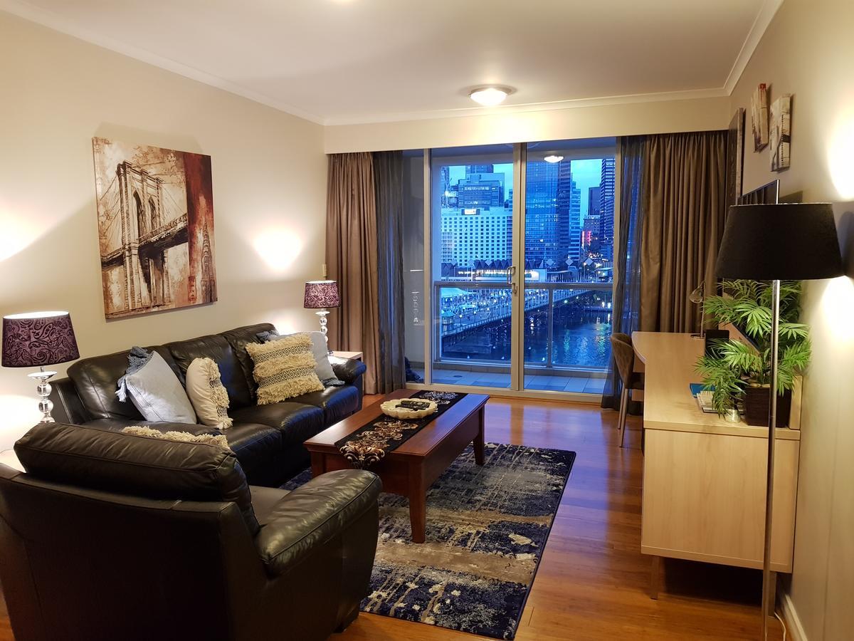 Darling Harbour 2 Bedroom Apartment Sydney Bagian luar foto