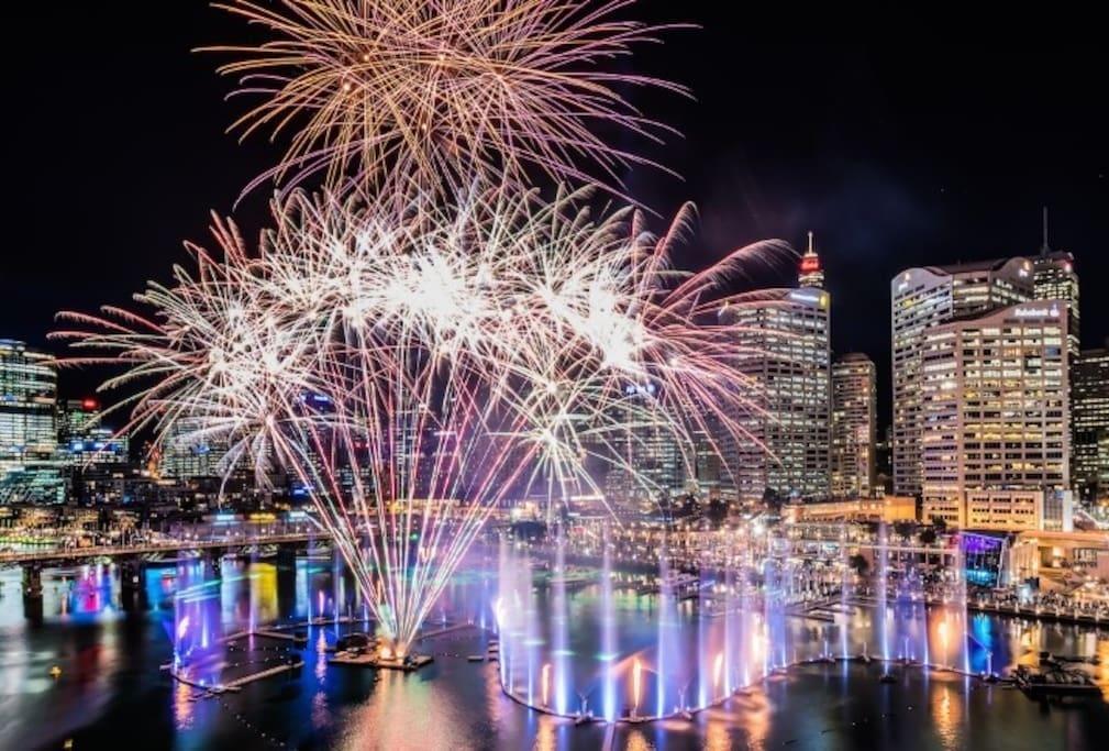 Darling Harbour 2 Bedroom Apartment Sydney Bagian luar foto