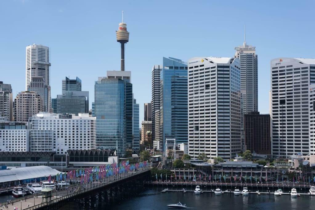 Darling Harbour 2 Bedroom Apartment Sydney Bagian luar foto
